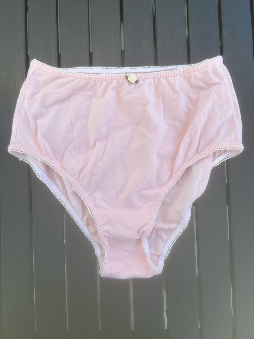 Women’s High-Rise Cotton Briefs — Soft Pink
